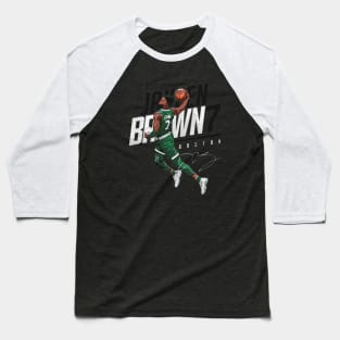 Jaylen Brown Boston Slant Baseball T-Shirt